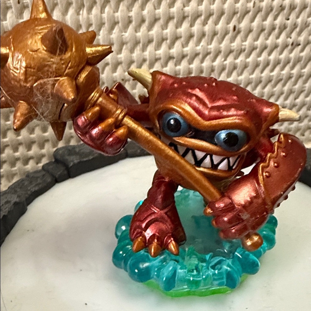 Nintendo Red and Gold Action Figure